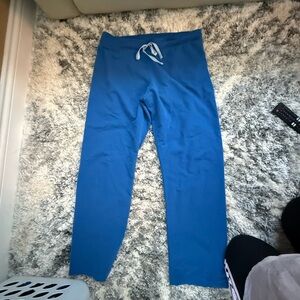 Figs Women's Straight Leg Pants in Vibrant Royal Blue Large Tall